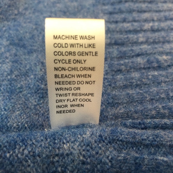 Anthropologie Blue Cardigan Sweater, Size Large - Picture 7 of 13